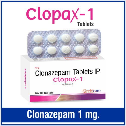 Clonezapam 0.5mg / 0.25mg/ 1mg (mouth dissolve)