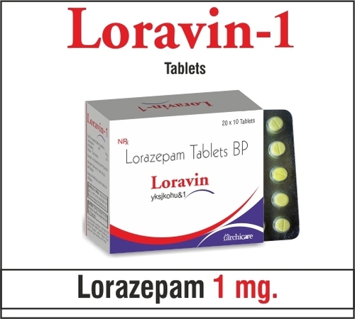 Lorazepam 1 mg./2 mg.