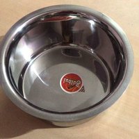 Stainless Steel Tope Set - 12 * 24 | Polished Silver Finish, Durable Stainless Steel, Ideal For Household Use