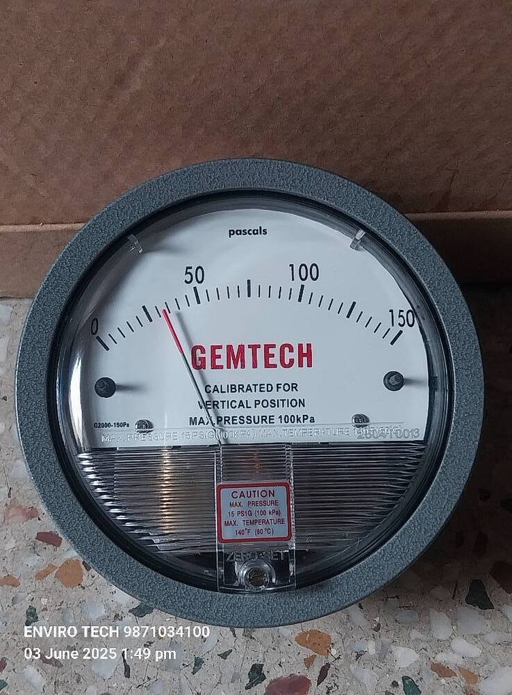 Cdpg-1L-Led Aerosense Digital Differential Pressure Gauge Range 0-250 Pa Measure Pressure Of: Gas