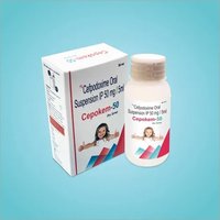 50 magnesios/5 ml de Cefpodoxime de IP oral de la suspensin