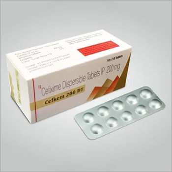 200 MG Cefixime Dispersible Tablets IP