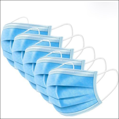 3 Ply Disposable Face Mask with Elastic