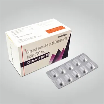 200 Mg Cefpodoxime Proxetil Dispersible Tablet