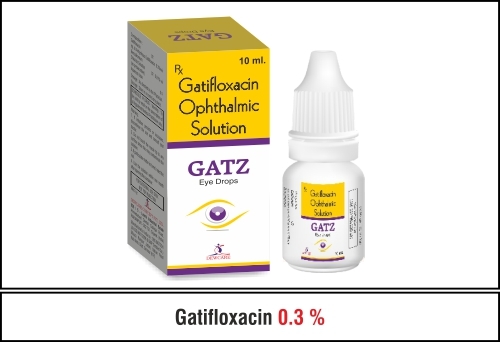 Gatifloxacin   0.3 % w/v