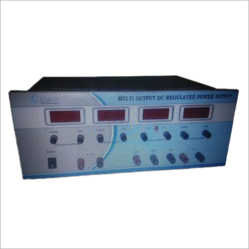 मल्टी आउटपुट डीसी रेगुलेटेड पावर सप्लाई 0-32V/2A 0-+15V/1A और 0-5V/5A इनपुट वोल्टेज: 230V एसी वोल्ट (V)