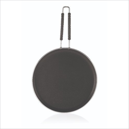 5Mm Nirlon Flat Dosa Tawa With Wire Handle Interior Coating: 5 Layer Nonstick Spray Coated