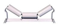Self Centering Conveyor Idler - Stainless Steel Frame For Tray And Drum Transfer | 1 Year Industrial Warranty