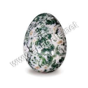 Moss Agate Yoni Eggs Moss Agate Yoni Eggs