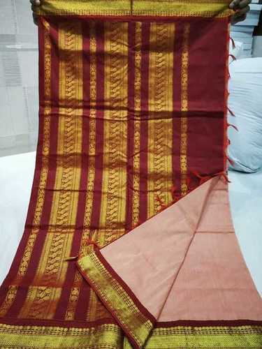 Ladies Casual Cotton Saree