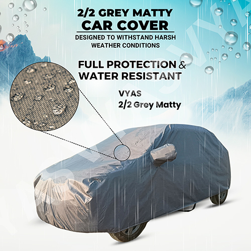 2/2 GREY MATTY CAR COVER