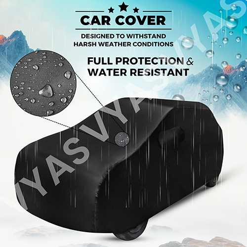 TAFFETA BLACK CAR COVER