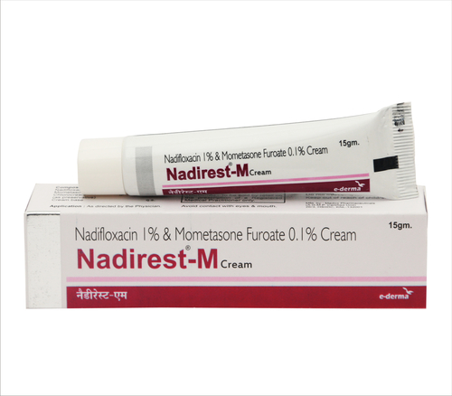 Nadifloxacin Cream With Mometasone