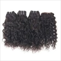 Indian Virgin Deep Curly With Matching Lace Closure 4x4