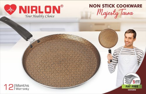 Nirlon Majesty Nonstick Coated Flat Tawa