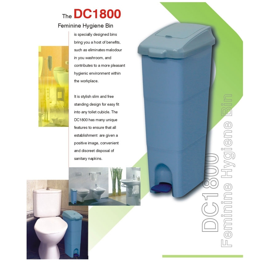 DC 1800 Feminine Hygiene Bin