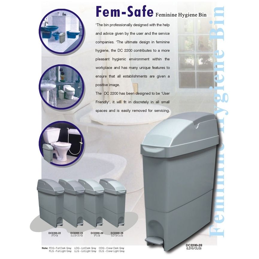 DC-2200 Feminine Hygiene Bin