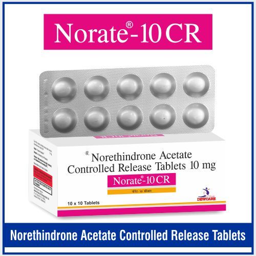 Norethisterone  (CR) 10 mg.