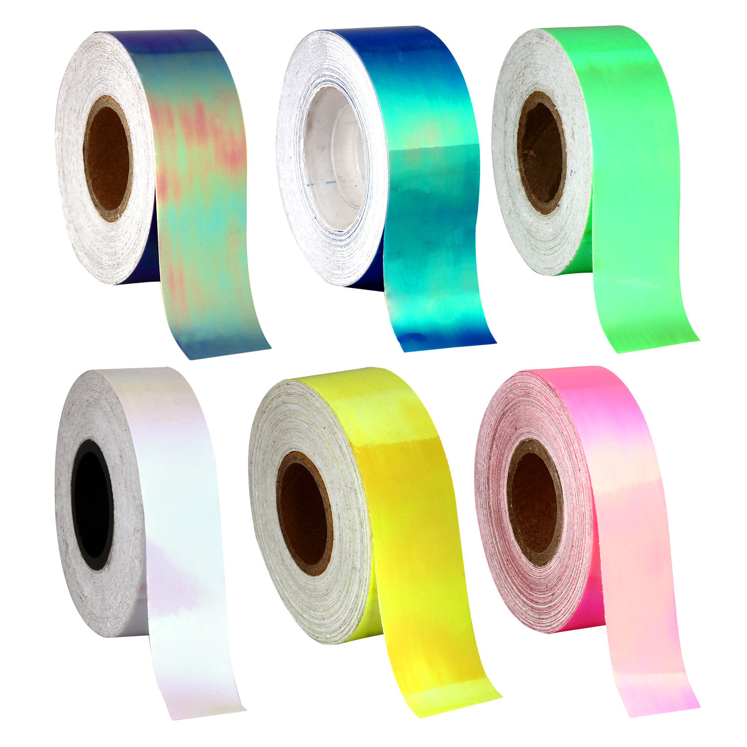 Holographic Self Hula hoop Adhesive tapes