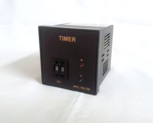 Black Push Wheel Setting Analog Timer