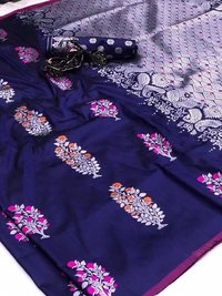 Ladies Trendy Lichi Saree