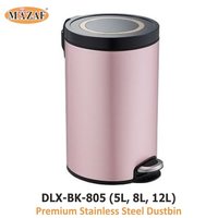 Foot Pedal Stainless Steel Dustbin
