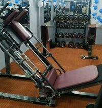 Leg Press With Hack Squat Machine