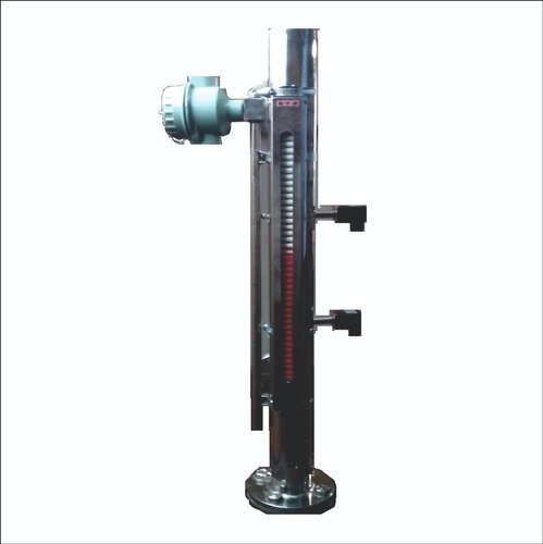 Bicolor Level Gauge With Transmitter Application: Chemical Processing