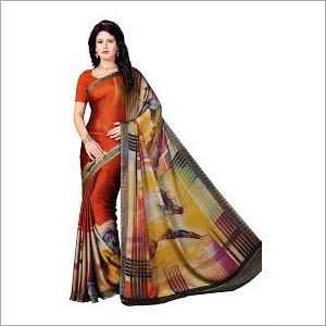 Georgette Ladies Casual Saree