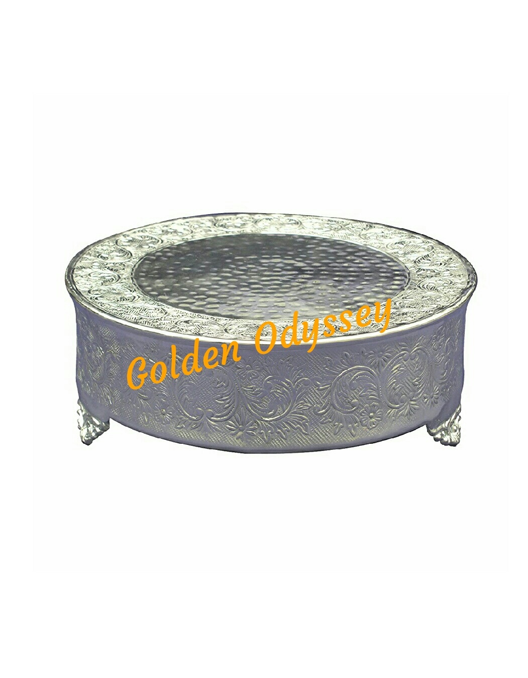 Aluminium Embossed Wedding Cake Stand