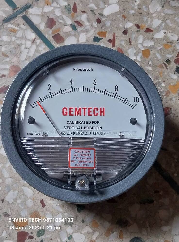 CDPG-QL-LED Aerosense Digital Differential Pressure Gauge Range 0-6 MM WC