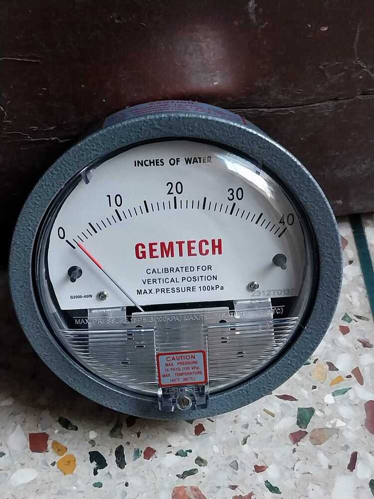 Cdpg-10l-led Aerosense Digital Differential Pressure Gauge Range 0-250 Mm Wc
