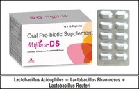 Lactobacillus Acidophilus + Lactobacillus Rhamnosus + Lactobacillus Reuteri