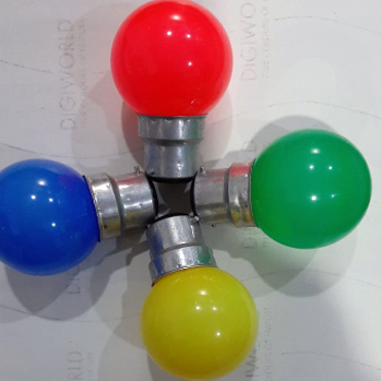 0 Watt Colourful Bulb