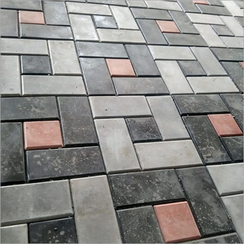 60mm Bricks Shape Finished Thickness M40 Grade Concrete Pavers