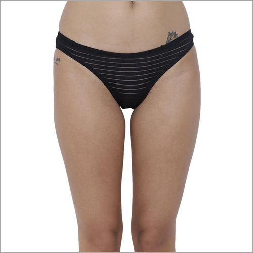 Travieso Naughty Briefs Panty - Soft Cotton Spandex, Sizes L & XL, Colors White, Skin, Rose Quartz, Petrol Grey, Coral, Blue Serenity, Black | Breathable, No Roll Waistband