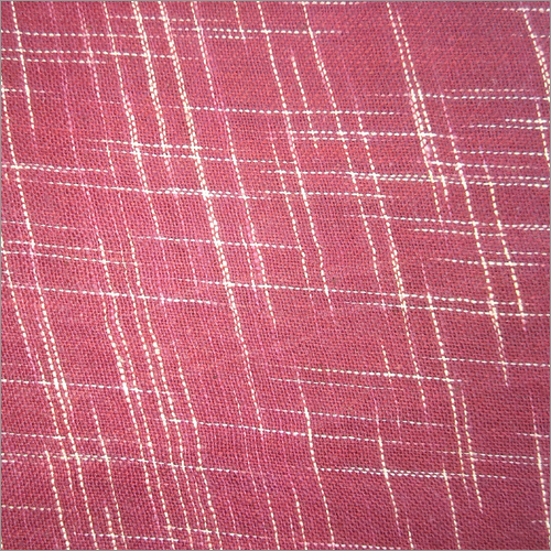 Natural Khadi Cross Fabric