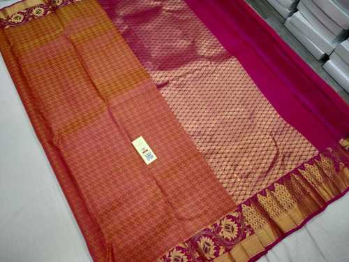 Silk One Warp Emboss Saree