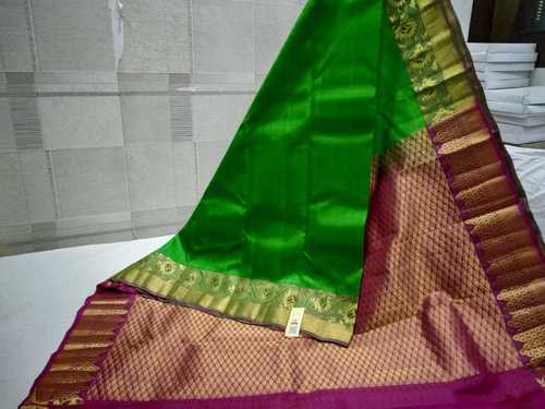 Pure Kanchipuram One Warp Saree