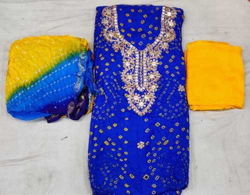 gottapati bandhej art silk