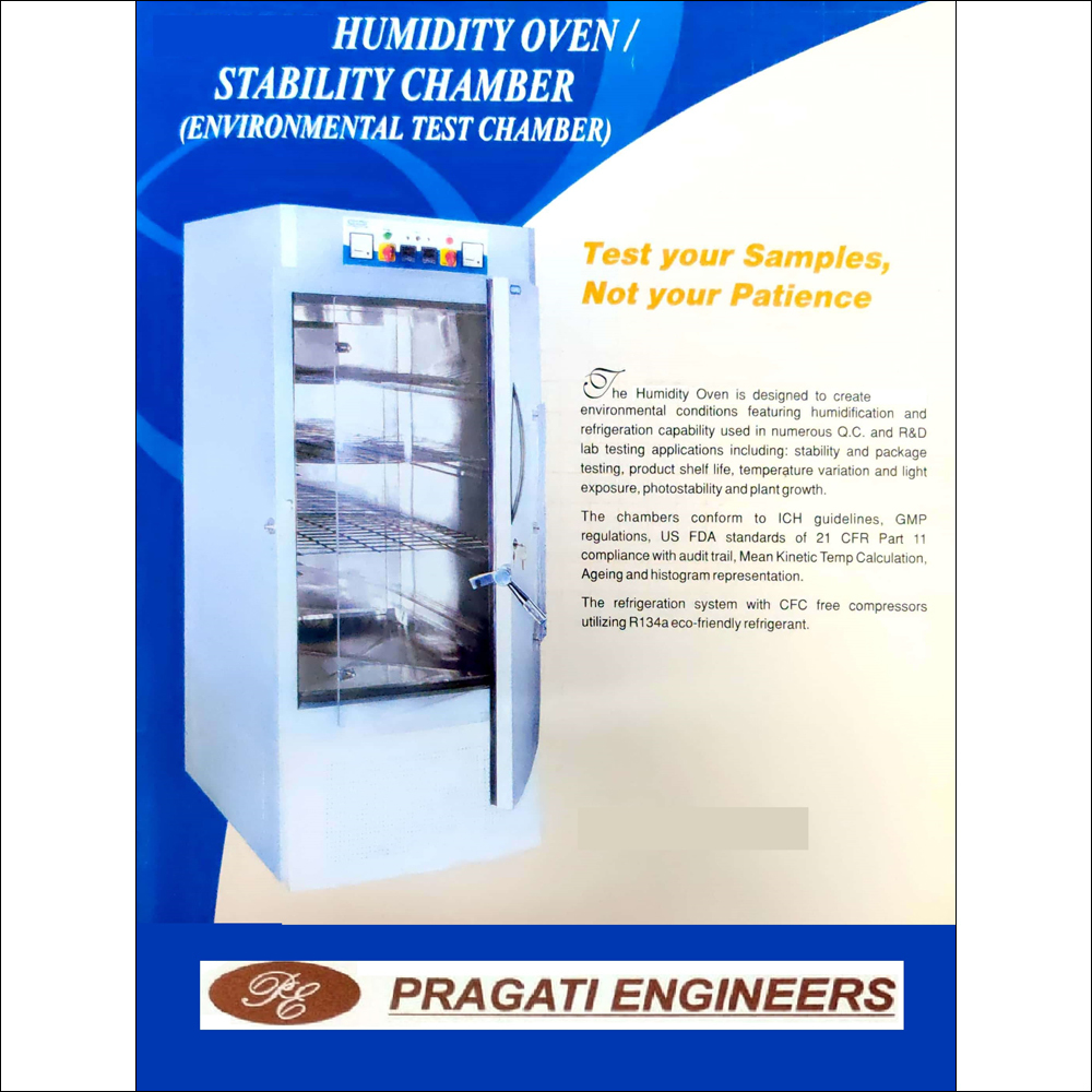 Humidity Oven Stability Chamber By PARAG EXPORTS (C/o PRAGATI ENGINEERS)