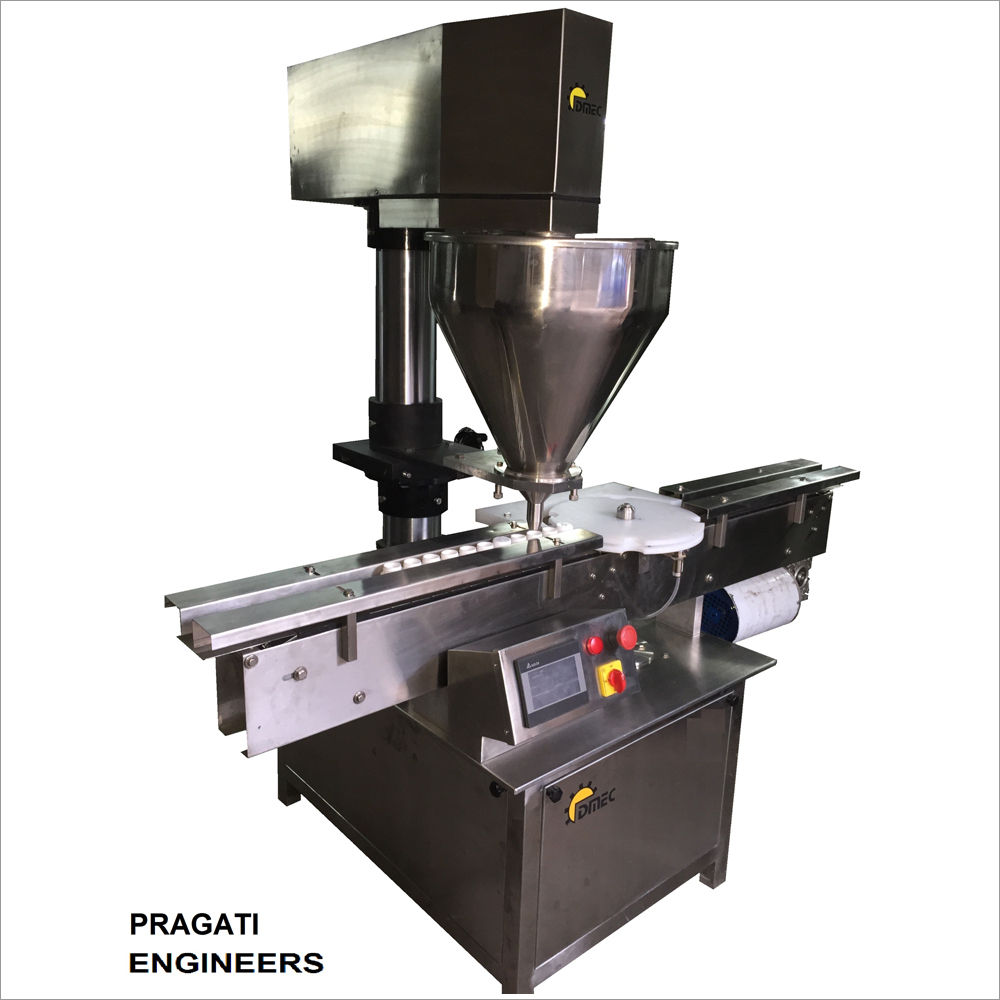 Single Head Auto Powder Filling Machine