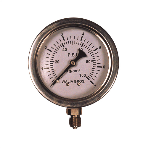 Stainless Steel Differential Pressure Gauge By WALIA BROTHERS