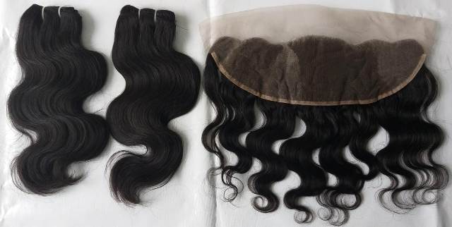 Single Donor Black Body Wave Human Hair Extension