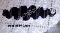 Single Donor Black Body Wave Human Hair Extension