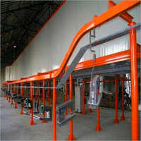 Metal Product Painting Line For Vacuum Metalizing Machine