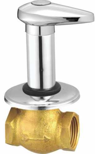 Concealed flush cock