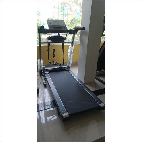 5 in 1  Rubber Round Cardio World Motorized Treadmill