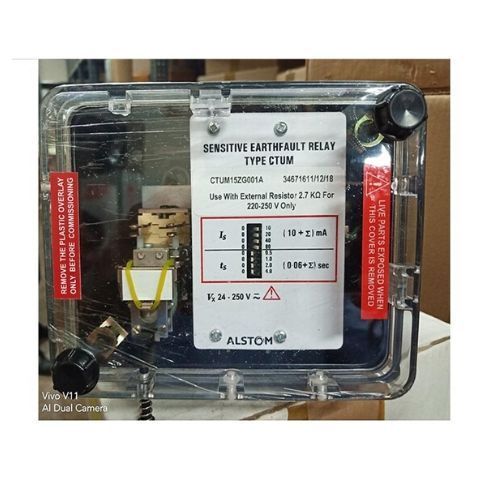 ALSTOM Single pole definite time static sensitiveE/F CTUM15G001A