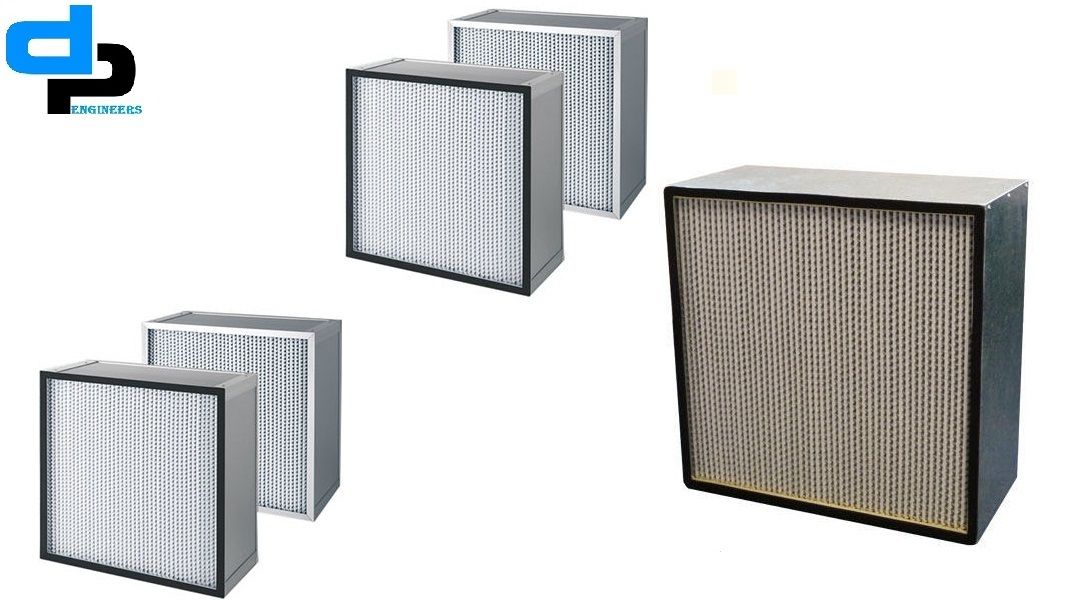 Aluminium Type A Deep Pleat Hepa Filter